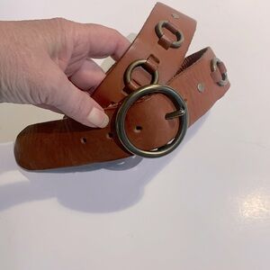 Linea Pelle wide leather belt